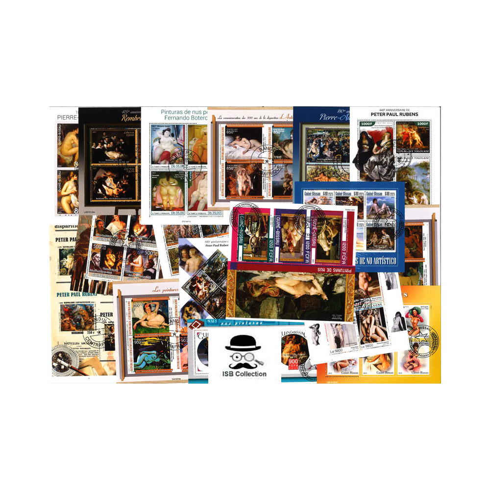 25 Blocs Feuillets Différents